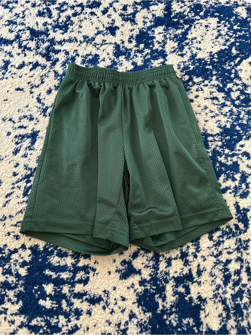 Sport-Tek Athletic Mesh Shorts - Dark Green